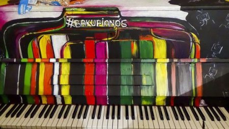 Paytaxtımızda “Baku Pianos” layihəsi həyata keçirilir