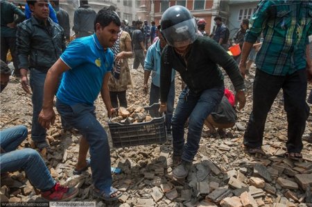 Nepaldan dəhşətli görüntülər