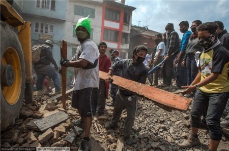 Nepaldan dəhşətli görüntülər