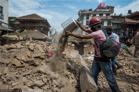 Nepaldan dəhşətli görüntülər
