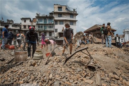 Nepaldan dəhşətli görüntülər