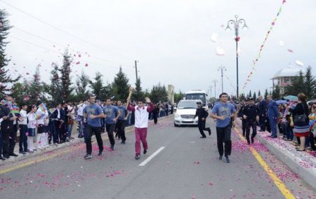 Cəbhə bölgəsində möhtəşəm Məşəl festivalı