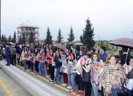 Cəbhə bölgəsində möhtəşəm Məşəl festivalı