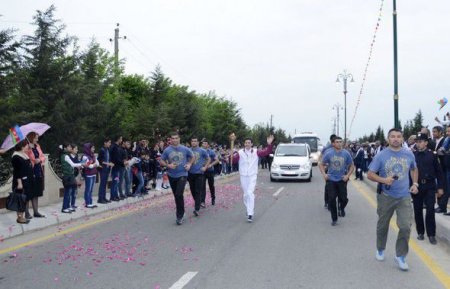 Cəbhə bölgəsində möhtəşəm Məşəl festivalı