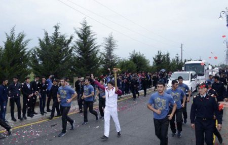 Cəbhə bölgəsində möhtəşəm Məşəl festivalı