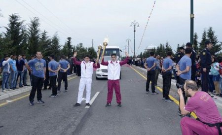 Cəbhə bölgəsində möhtəşəm Məşəl festivalı