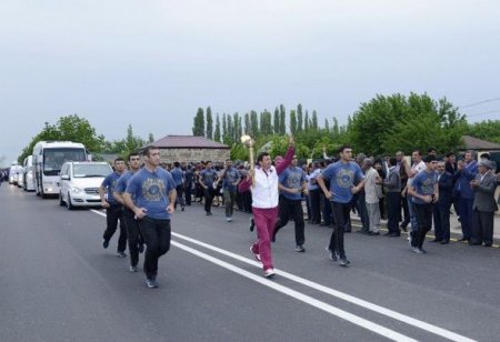 Cəbhə bölgəsində möhtəşəm Məşəl festivalı
