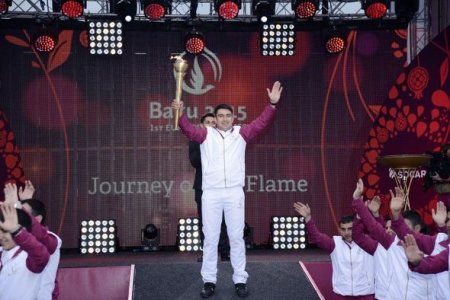Cəbhə bölgəsində möhtəşəm Məşəl festivalı