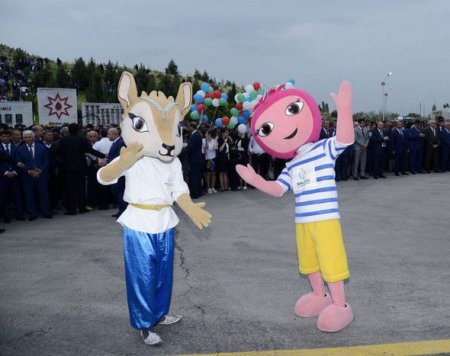 Cəbhə bölgəsində möhtəşəm Məşəl festivalı