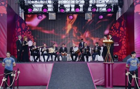 Cəbhə bölgəsində möhtəşəm Məşəl festivalı