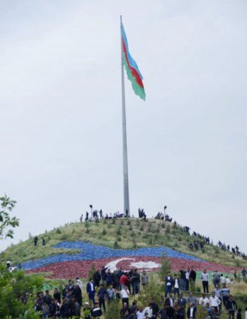 Cəbhə bölgəsində möhtəşəm Məşəl festivalı