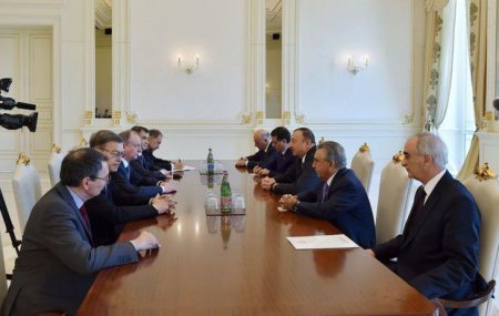 İlham Əliyev Rusiya Təhlükəsizlik Şurasının katibini qəbul edib