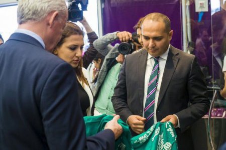 İlk Avropa Oyunlarının rəsmi mağazasının açılışı olub
