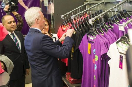 İlk Avropa Oyunlarının rəsmi mağazasının açılışı olub