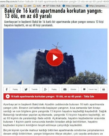 Bakıda "11 sentyabr" hadisəsi