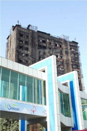 Yanan bina və ya "Təmiz Binəqədi"