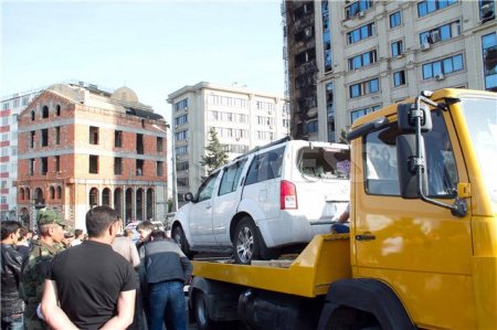 Yanan bina və ya "Təmiz Binəqədi"