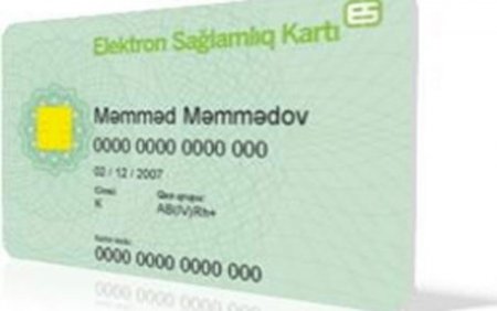 1 milyon körpəyə elektron sağlamlıq kartı verilib
