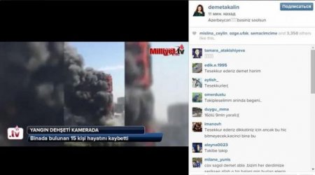 Türkiyəli məşhurlardan Azərbaycana başsağlığı