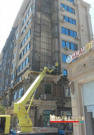 Bakıda “penoplast”lar belə sökülür...- Bu gün