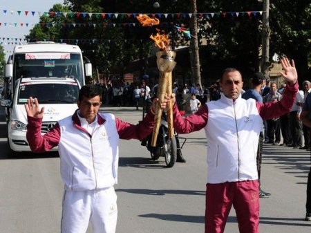 Məşəl Göyçaya gətirildi
