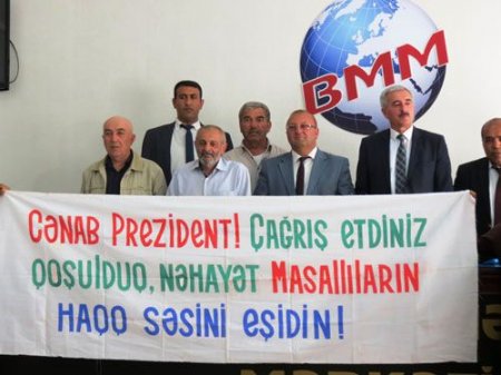 Masallıda kütləvi aclıq aksiyası başlayacaq