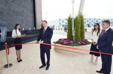 Prezident və Birinci xanım istirahət kompleksinin açılışında