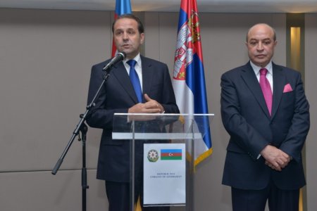 Belqradda Azərbaycanın milli bayramı münasibətilə rəsmi qəbul təşkil olunub