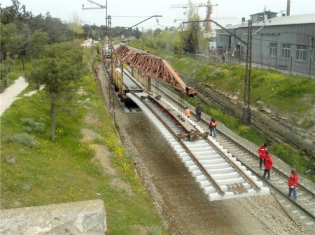 Bakı-Xırdalan-Sumqayıt dəmir yolunda son vəziyyət (FOTO)