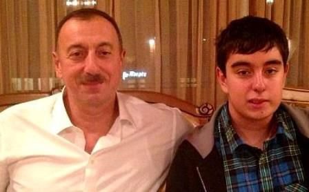 İlham Əliyevin oğlu əlaçı oldu İlham Əliyevin oğlu əlaçı oldu