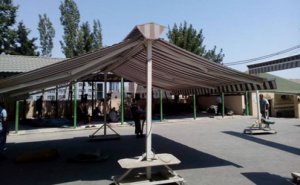 Bakıda iftar çadırları quruldu