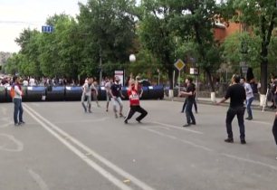 İrəvanda etirazçılar 