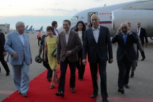Rusiya Dövlət Dumasının sədri Bakıdadır