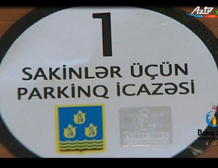 Parkinq icazəsi olanlara