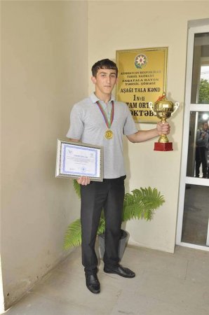 Vətənpərvər şagird seçildi