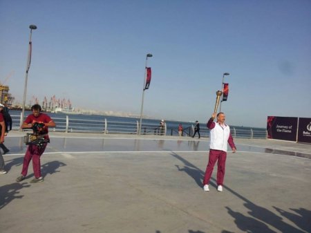 Avropa Oyunlarının məşəli Bakıda