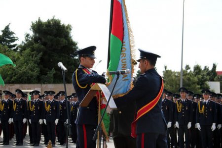 Naxçıvanski hərbi liseyində məzunların buraxılış mərasimi keçirilib