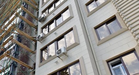 Binalara vurulan yeni üzlüklərlə bağlı məlumat