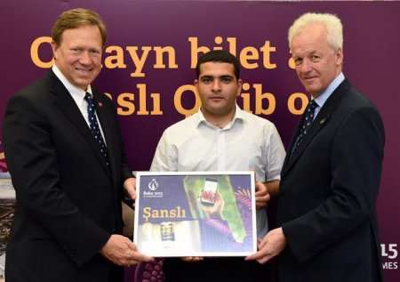 Bakı 2015 və “Nar” sonuncu Şanslı qalibi elan etdi