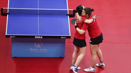 Almaniya qadınların stolüstü tennis yarışında ən güclü oldu