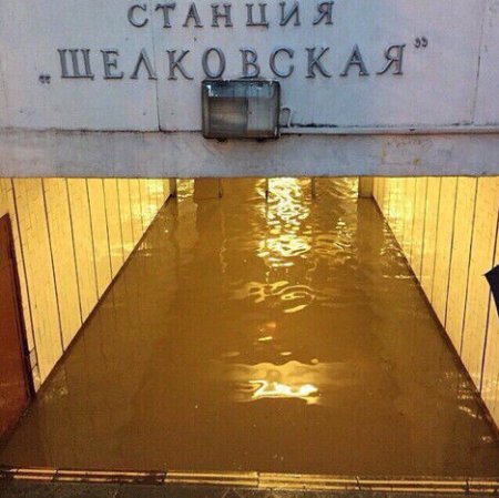 Moskva su altında