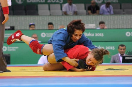 Azərbaycan samboçuları dörd gümüş medal qazandılar