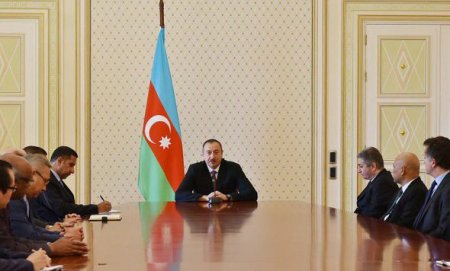 Müsəlman ölkələrinin səfirləri İlham Əliyevin qəbulunda