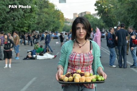 İrəvandan maraqlı görüntülər