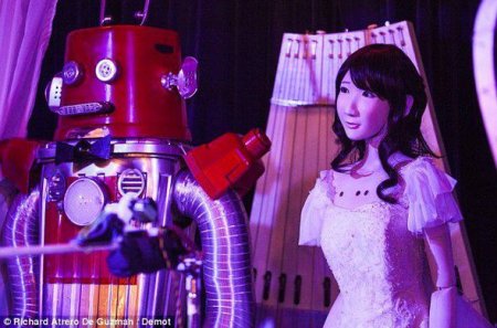 Dünyada ilk dəfə robotların toyu keçirilib