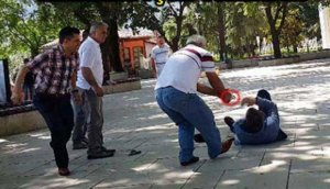 Şərikini küçənin ortasında belə güllələdi