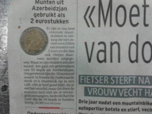 Belçikada Azərbaycan 50 qəpikləri...2 avro yerinə işlənir?