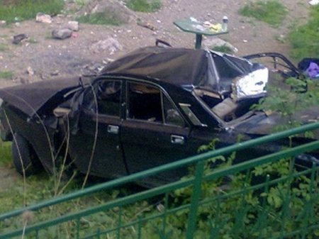 Erməni zabitlər Qarabağda qəzaya düşdülər: 2 ölü, 2 yaralı