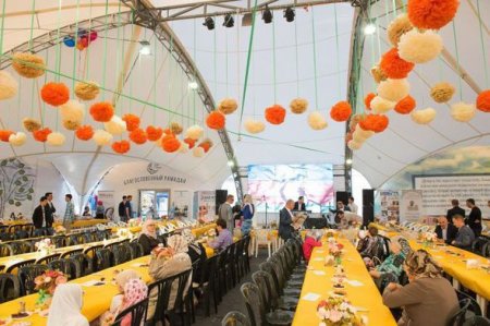 Moskvada Leyla Əliyevanın adından iftar süfrəsi verilib