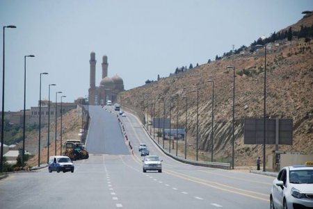 Paytaxtın giriş yolu təmir olunur